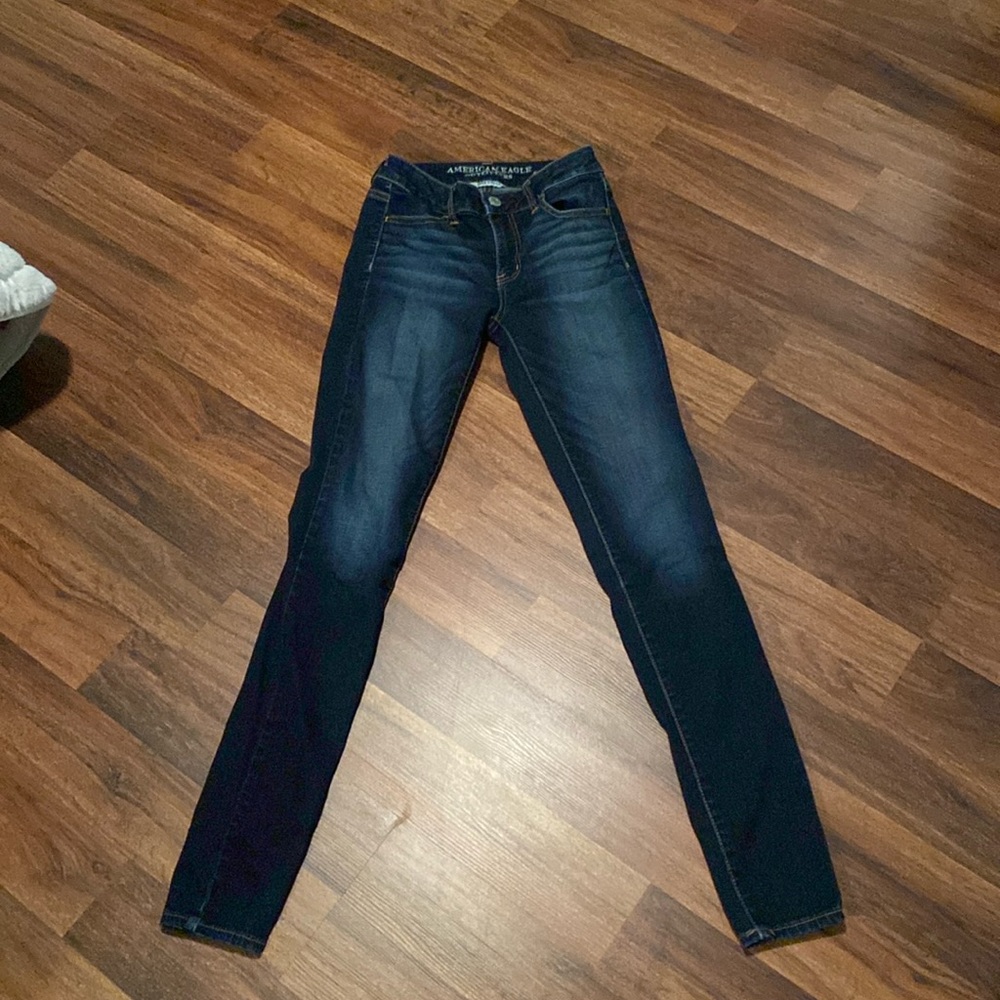 American Eagle High Rise Jegging size 0 longs